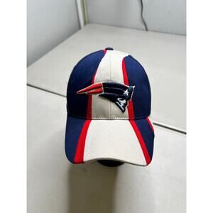 Vtg New England Patriots Hat Cap Reebok NFL Equipment Adjustable Football Sports